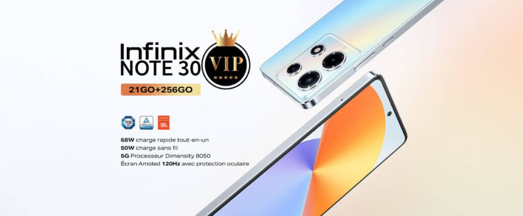 infinix note 30 VIP 5G blanc - Macleader